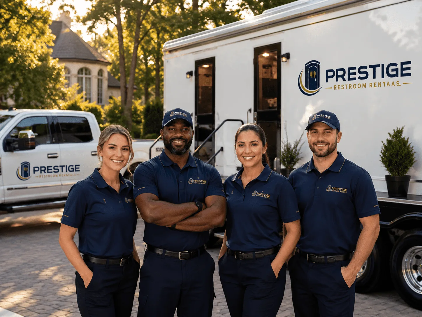Trusted Luxury Portable Restrooms company in Caspian, MI